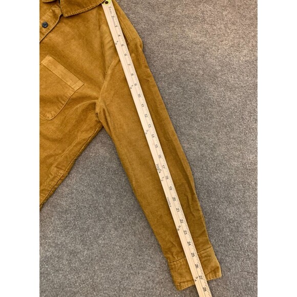 J Crew Shirt Jacket Womens S Corduroy Shacket Button Up Long Sleeve Side Pockets - Picture 7 of 10